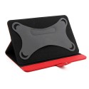 Funda universal Mooster compatible con tablets de 9,2 color rojo