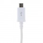 Cargador de red USB 5 v, 2 A con cable micro USB blanco