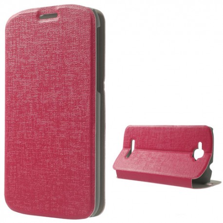 Funda tipo libro Alcatel One Touch Pop C7 OT-7040 roja