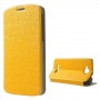 Funda tipo libro Alcatel One Touch Pop C7 OT-7040 amarilla
