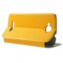 Funda tipo libro Alcatel One Touch Pop C7 OT-7040 amarilla