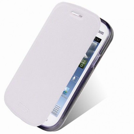 Funda tipo libro  Samsung Galaxy Trend Lite S7390 / S7392 blanca