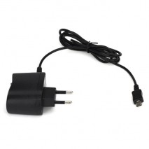 Cargador de red micro USB negro