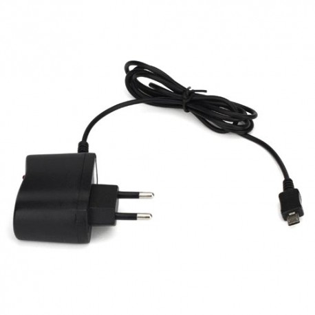 Cargador de red micro USB negro