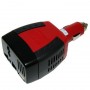 Convertidor transformador de 12 v, a 220 v, 75 w, mechero + USB