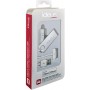 Cargador de mechero USB blanco + cable mfi Apple 5V/1A  para Iphone 3 y Iphone 4s