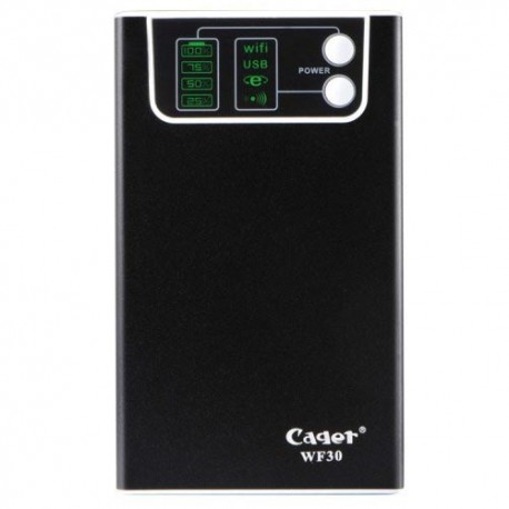 Router WiFi compatible con modem 3G USB con Power Bank 10400 mAh incluye funcion Skydrive