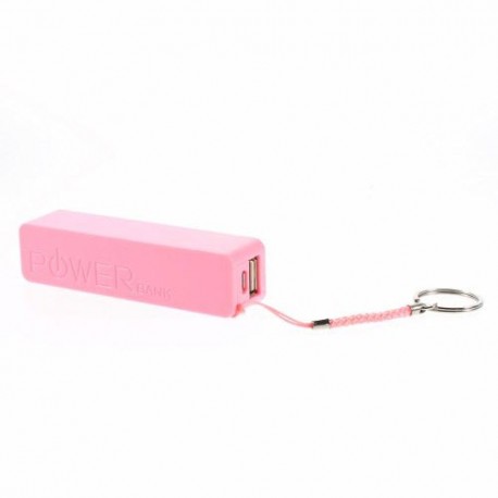 Power Bank 2600 mAh rosa