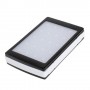 Power Bank Solar 5000 mAh 3 modos de luz led negro