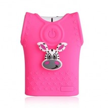 Power Bank forma de camiseta 6000 mAh rojo