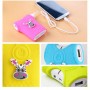 Power Bank forma de camiseta 6000 mAh rojo