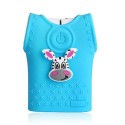 Power Bank forma de camiseta 6000 mAh azul