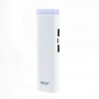 Power Bank 7800 mAh Golf  con linterna color blanco