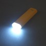 Power Bank 7800 mAh Golf  con linterna color amarillo