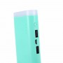 Power Bank 13000 mAh Golf  con linterna color azul