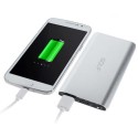 Power Bank 6800 mAh Golf  aluminio color plata