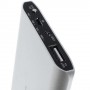 Power Bank 6800 mAh Golf  aluminio color plata