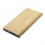 Power Bank 6800 mAh Golf  aluminio color oro