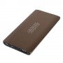 Power Bank 6800 mAh Golf  aluminio color marron