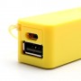 Power Bank 2600 mAh amarillo