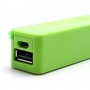 Power Bank 2600 mAh verde