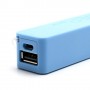 Power Bank 2600 mAh azul