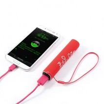 Power Bank 2600 mah color rojo