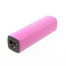Power Bank 2600 mAh rosa