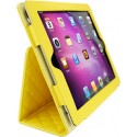 Funda Mooster iPad 2 case piel amarillo