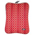 Funda 3Go portatil hasta 12" neopreno Bevel red BS12R