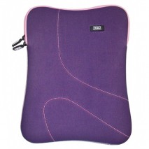 Funda 3Go portatil hasta 12" neopreno Bevel violet BS12V
