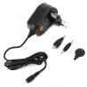 Cargador tablet Omega 2,0A  regulable  5-15V  con dos clavijas micro USB & 2,5MM OTWCEU12