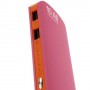 Power Bank 12000 mAh 2 USB rosa