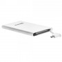 Power Bank Woxter Slim 4400 mah plata