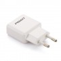 Cargador de red USB color blanco