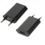Cargador de red usb color negro