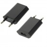 Cargador de red usb color negro