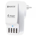 Multicargador Woxter 4 puertos USB blanco