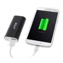 Power Bank  5000 mAh Golf Tiger 26 negro