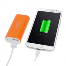 Power Bank 5000 mAh Golf Tiger 26 color naranja