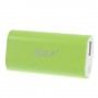 Power Bank 5000 mAh Golf Tiger 26 color verde