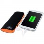 Power Bank 12000 mAh 2 USB negro