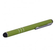 Puntero tipo boligrafo para pantalla capacitiva verde