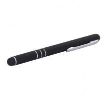 Puntero tipo boligrafo para pantalla capacitiva negro
