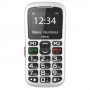 Telefono movil facil uso IM200 libre blanco
