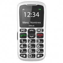 Telefono movil facil uso IM200 libre blanco