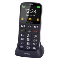 Telefono movil facil uso Beafon SL320 libre negro