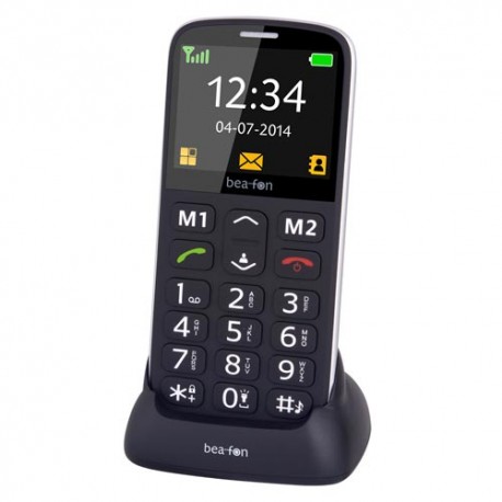 Telefono movil facil uso Beafon SL320 libre negro