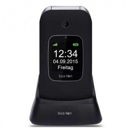 Telefono movil facil uso Beafon SL660 libre negro