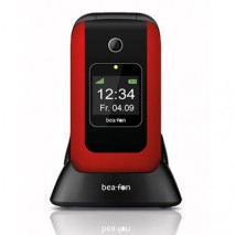 Telefono movil facil uso Beafon SL670 libre rojo